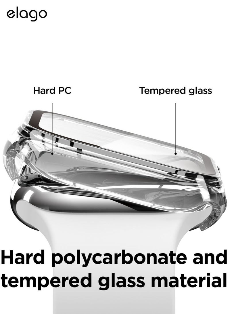 Elago Clear Shield for Apple Watch Series 8/7 (45mm) Case Cover - Clear - Image 4