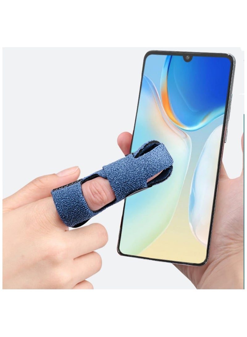 Finger Splint,Trigger Finger Brace for Broken Protector and Straightening Arthritis Relief, 2 Pcs Finger Support Brace Fits Index, Middle, & Ring Finger Pain - Image 5
