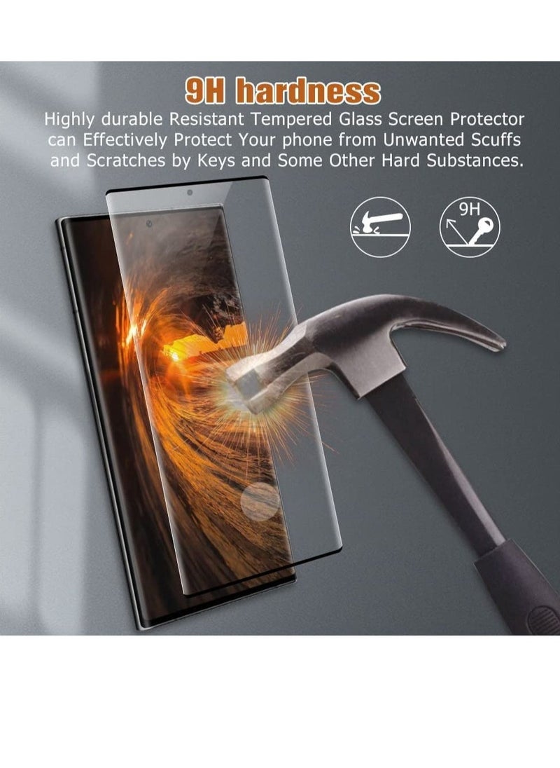 Raxoom [5-in-1]For Samsung Galaxy S23 Ultra Case,2 Packs Camera Lens Protector + 2 Packs HD Tempered Glass Screen Protector,All-Round Protection, Shockproof, Anti-Scratches Kit (S23Ultra) - Image 3