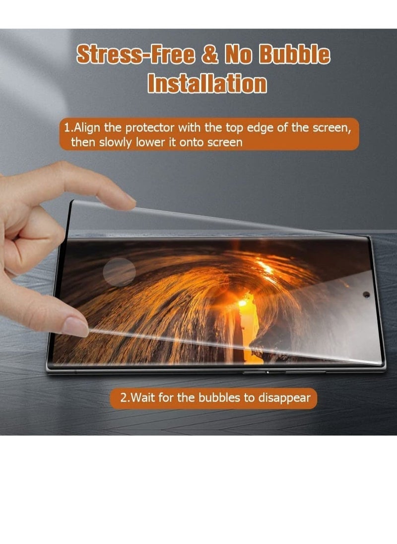 Raxoom [5-in-1]For Samsung Galaxy S23 Ultra Case,2 Packs Camera Lens Protector + 2 Packs HD Tempered Glass Screen Protector,All-Round Protection, Shockproof, Anti-Scratches Kit (S23Ultra) - Image 5