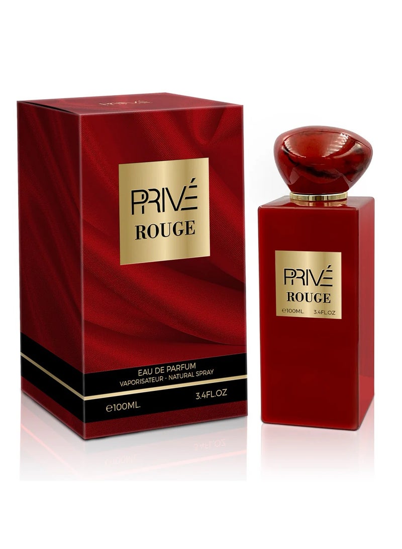 PRIVE Rouge Eau De Parfum For Unisex - 100 ML  - Image 1