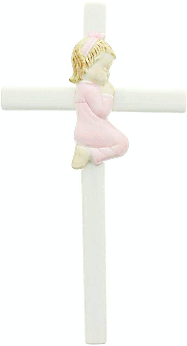 Roman Giftware Inc., Children's Gifts, New Baby, 7.5" H Valencia Praying Girl,Religious, Inspirational, Durable (7x1x2) - Image 4
