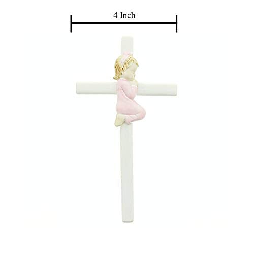Roman Giftware Inc., Children's Gifts, New Baby, 7.5" H Valencia Praying Girl,Religious, Inspirational, Durable (7x1x2) - Image 3