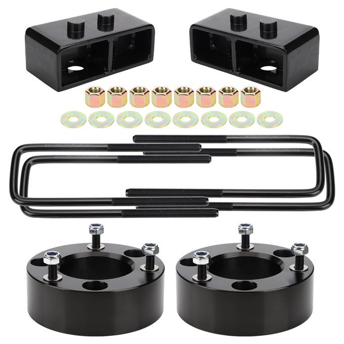 3 Front And 2 Rear Leveling Lift Kits For 20042020 F150 3 Inch Front And 2 Inch Rear Strut Spacers Leveling Kit Compatible With 20042020 F150 2Wd 4Wd