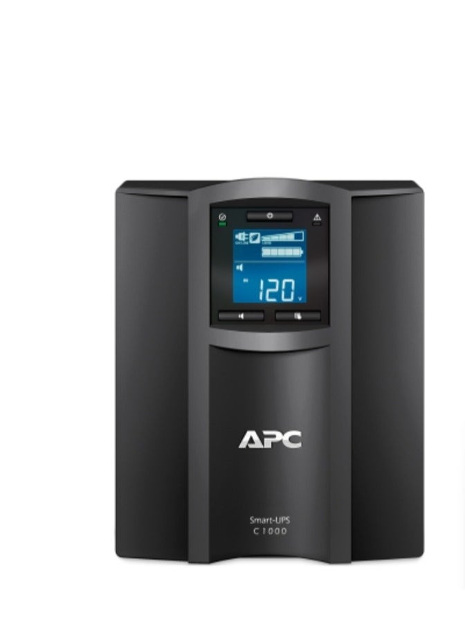APC - APC Smart-UPS 1000VA, Tower, LCD 230V with SmartConnect Port - Image 1