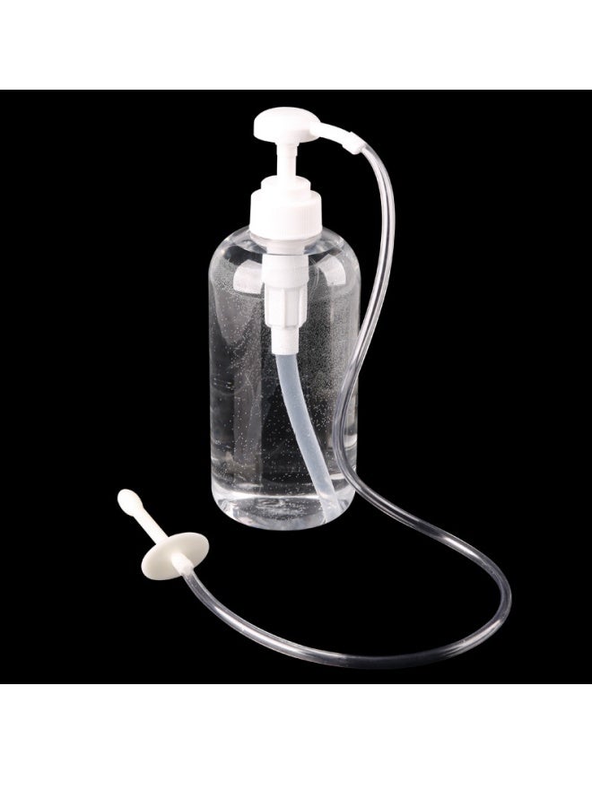 Generic Transparent Bottle Press Bottle Type Irrigator Enema Cleaner Can Be Used Repeatedly 300ml  - Image 1