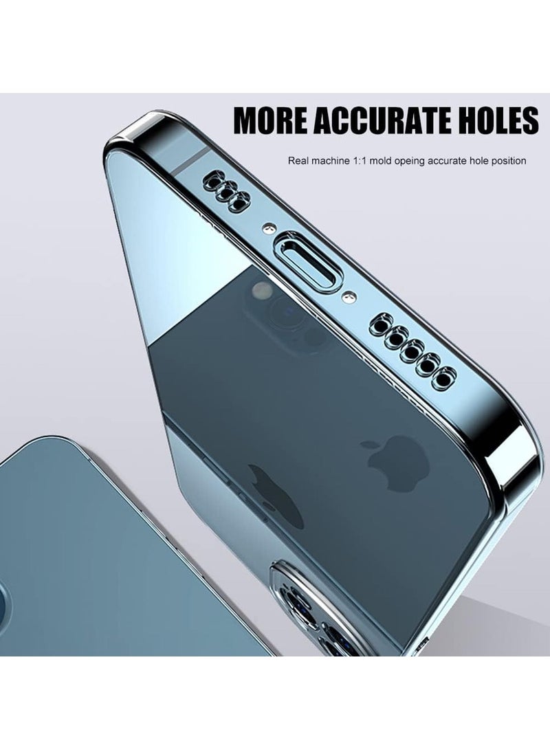 Transparent Case with full Camera protector Compatible with iPhone 16 Pro 6.3 , Crystal Clear, Hard PC Back Cover, Anti Yellowing, Scratch Resistance, Shockproof, Slim Design, Raised Edges - Clear - Image 3