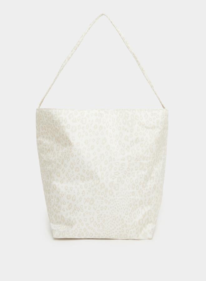 Styli All Over Animal Print Shoulder Bag with Pouch - Image 2