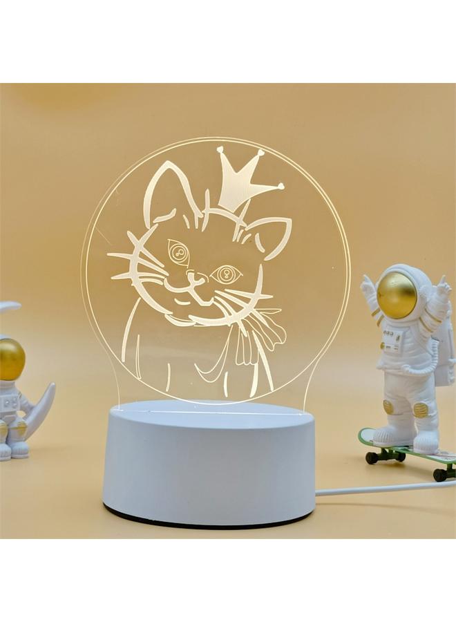 Bluejw Explosive Creative Dream 3d Table Lamp Bedroom Bedside Lamp Led Night Light Baby Feeding Lamp Birthday Gift - Image 5