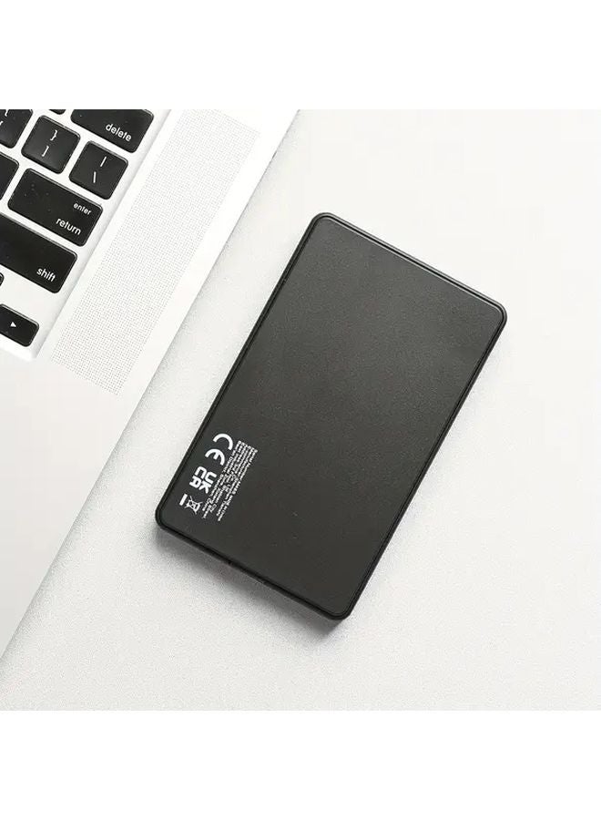 Black USB 3 0 External Hard Drive Enclosure 2 5 Inch SATA HDD SSD Case Plug Play - Image 3
