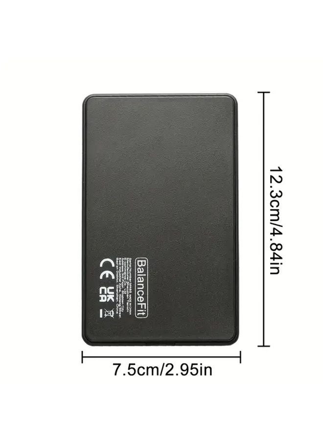 Black USB 3 0 External Hard Drive Enclosure 2 5 Inch SATA HDD SSD Case Plug Play - Image 2