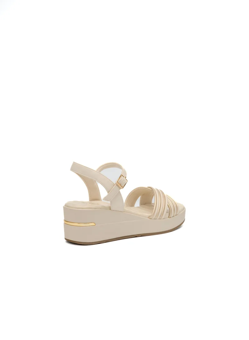 Bata White Platform Comfort Sandal for Women | Best Price UAE