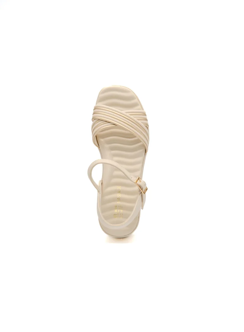 Bata White Platform Comfort Sandal for Women | Best Price UAE