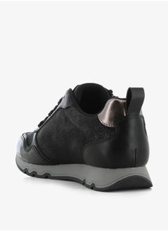 SJ Women's Panelled Shoes with Lace-Up Closure and Zip Detail  - Image 4