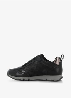SJ Women's Panelled Shoes with Lace-Up Closure and Zip Detail  - Image 5