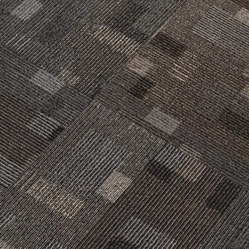 Mohawk Basics 24" x 24" Berber (Loop pile), 0.09" Pile Height, Carpet Tile, PET Fiber, Smoke Color, (24 Tiles), (96 sqft/carton) - Image 4