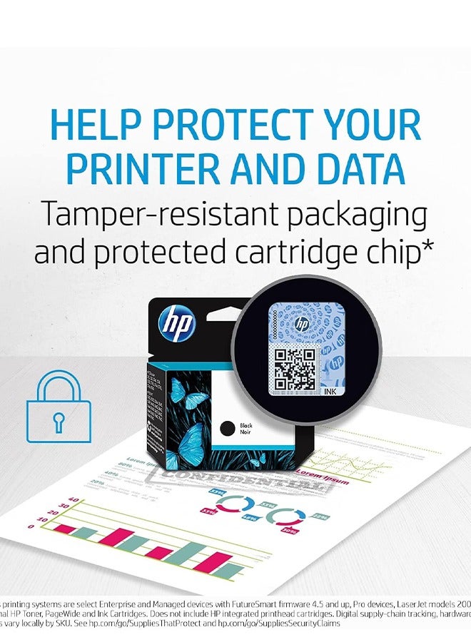 HP 925 4-Color Ink Cartridge Set For Officejet Pro 8123, Officejet Pro 8120 series, OfficeJet Pro 8130 series Black,Cyan,Yellow,Magenta - Image 4