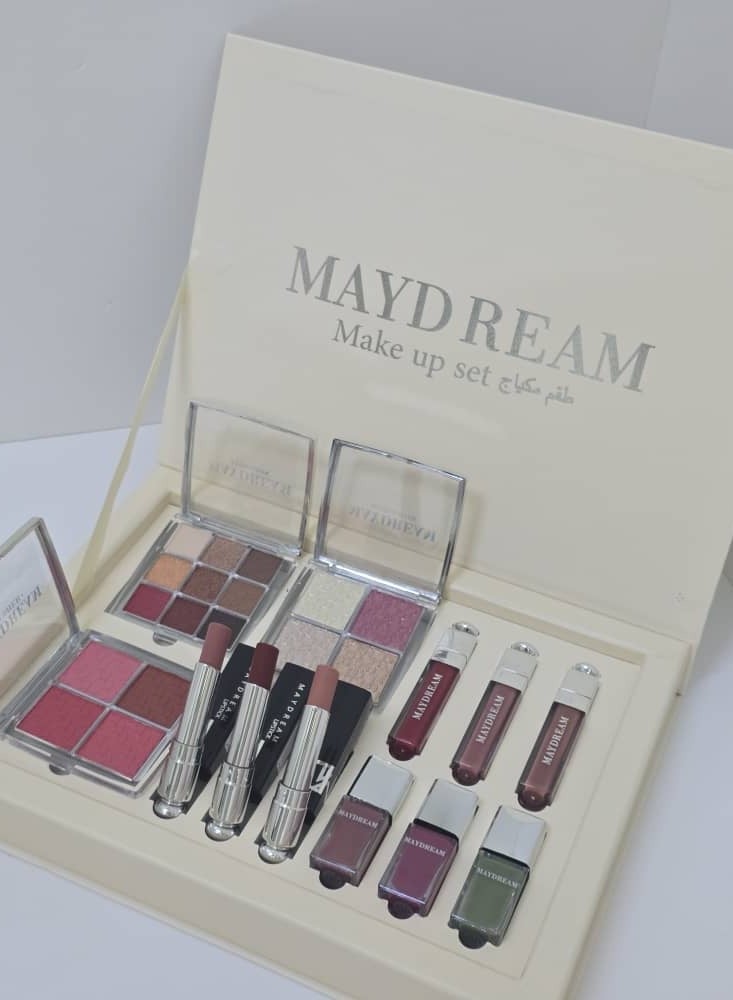 مي دريم طقم مكياج بوكس فاخر مكون من12 قطعة و26 لون مميز لإطلالة ساحرة ومتكاملة - Image 3