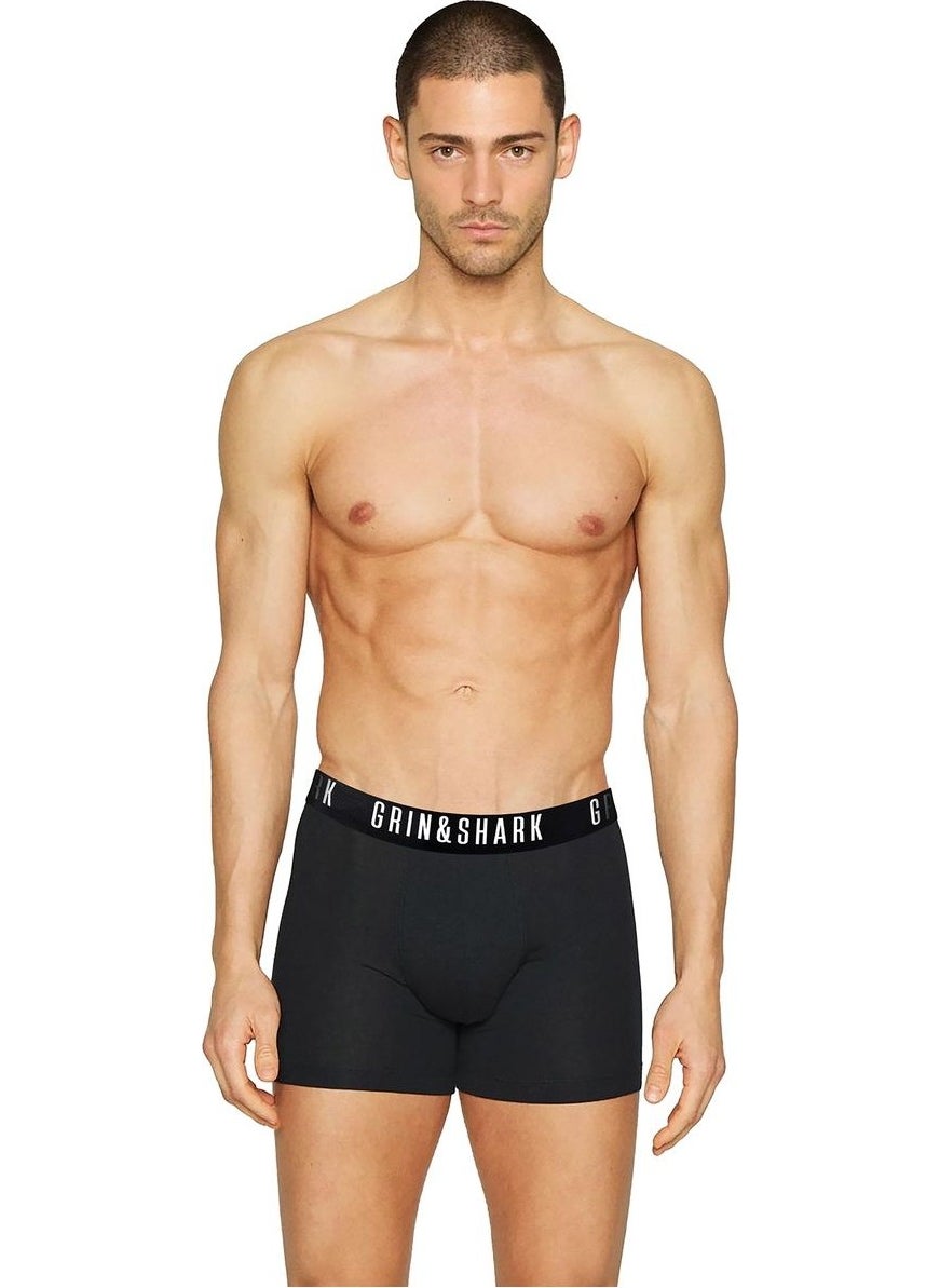 Grin Shark - Lycra 3-Pack Premium Men's Boxer Tailored Collection Alvin - Image 1