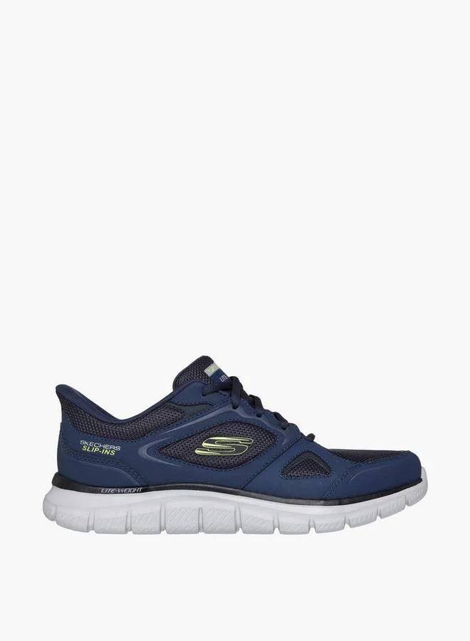 SKECHERS Men Lace-Up Leather Sports Shoes
