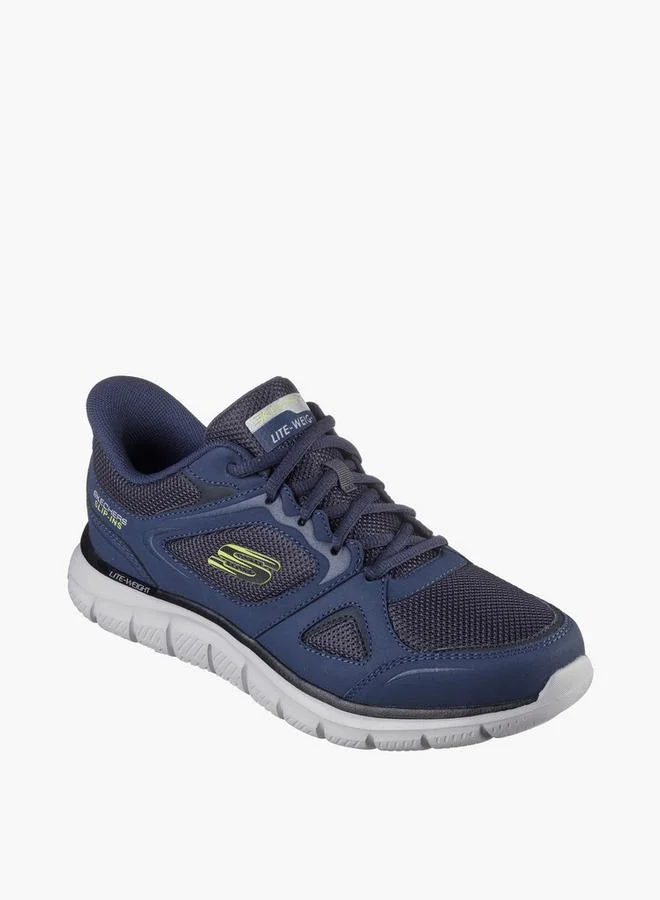 SKECHERS Men Lace-Up Leather Sports Shoes