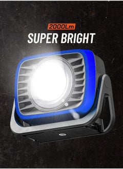 Magnetic LED Work Light 2000Lm Rechargeable LED Work Light with 8000mAh Power Bank IP54 Portable Rechargeable LED Flood Light with Magnets 3 Lighting Colors and Dimmable Brightness - pzsku/Z4702EB8EF2110A2586D1Z/45/_/1719673986/c67dce35-5748-4860-9b8e-e4112c7763e1