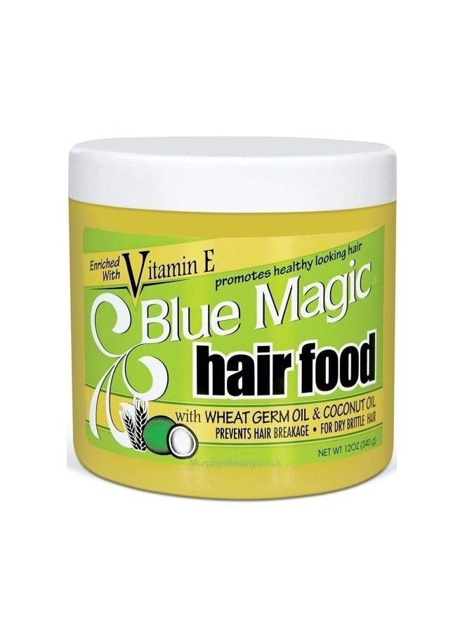 غذاء الشعر بزيت جنين القمح وزيت جوز الهند 340 جرام