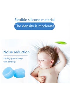 T NEWFUN Ear Plugs for Sleeping Swimming 8 Pair, Reusable Silicone Moldable Noise Cancelling Earplugs for Swimmers, Snoring, Concerts, Airplanes, Travel, Work, Studying  - Image 5
