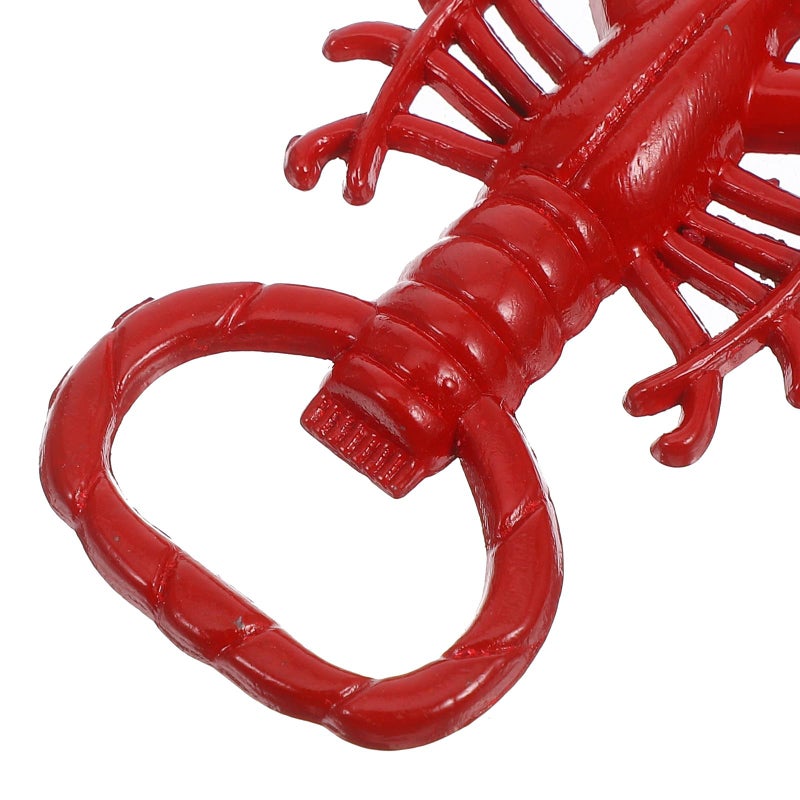 Zinc Alloy Lobster Shape Bottle Opener Set 2 Pack Manual Beer Can Opener For Home Kitchen Bar - Image 4