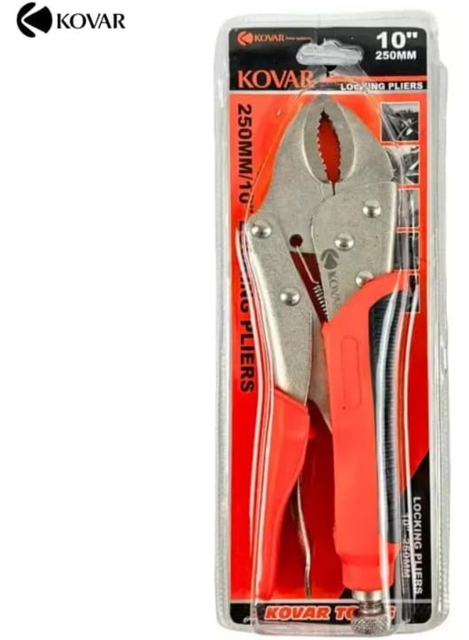 Kovar Carbon Steel Locking Pliers With Silicon Handle Cover - Image 3