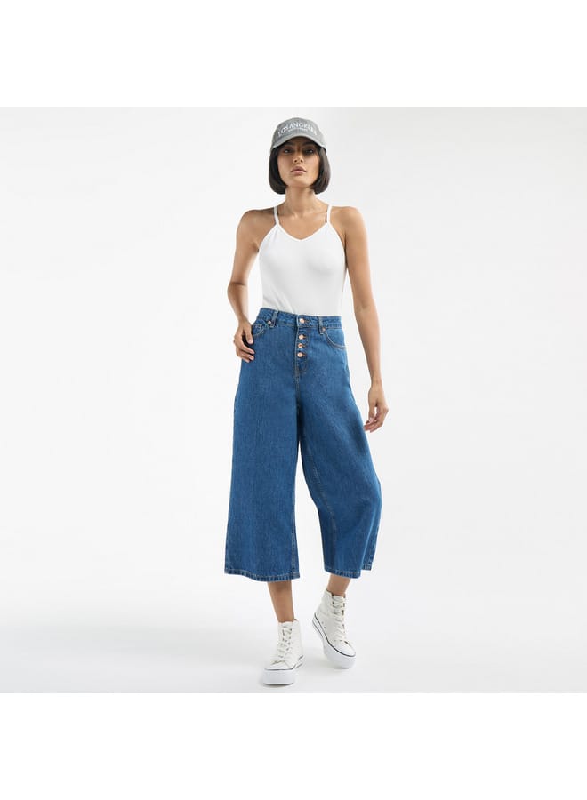 Splash FAV Ribbed Sleeveless Bodysuit with V-neck  - Image 2