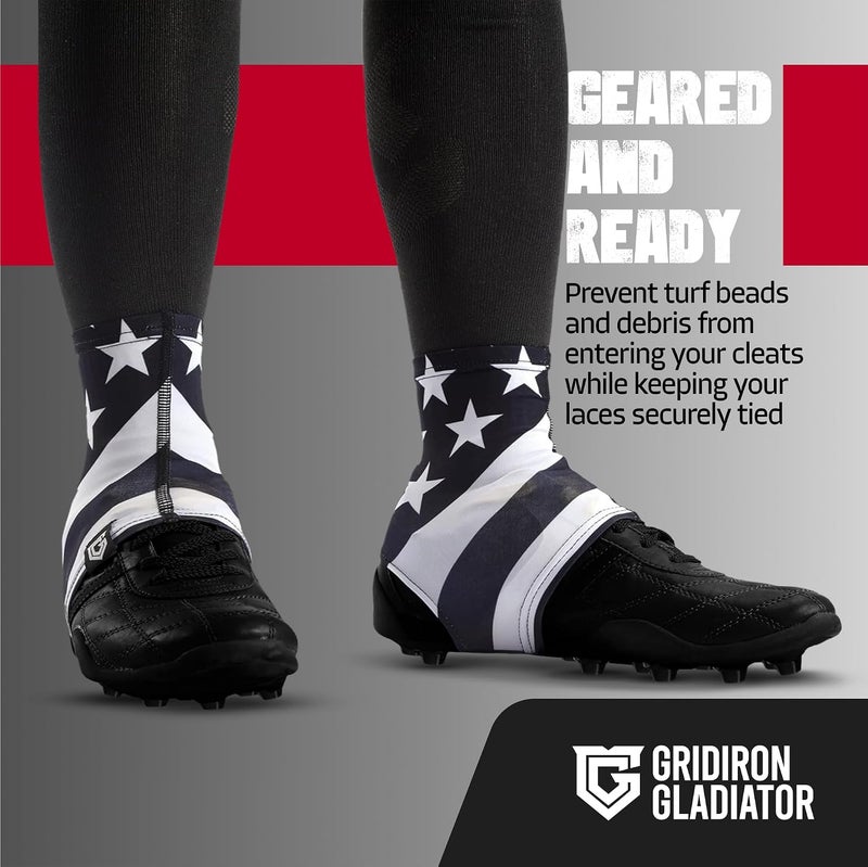 Gridiron Gladiator Cleat Covers - Football Spats - Football Cleat Cover - Cleat Spats for Soccer, Baseball & Softball - Image 4