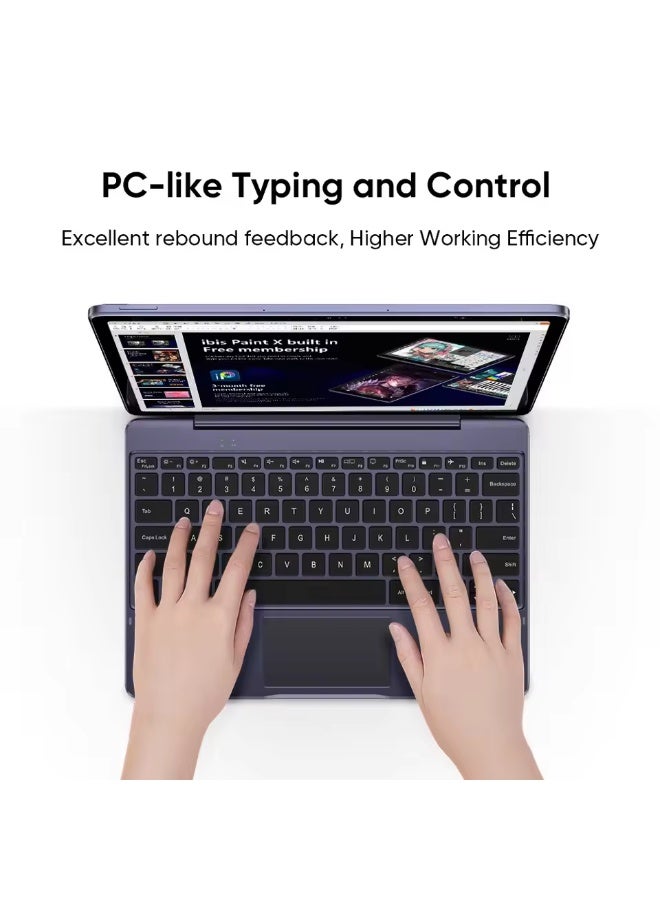 XPPen Smart Keyboard 0 to 175 Degrees Flexible Angle for Magic Drawing Pad Quick Connection No Bluetooth Free of Charging - Image 4