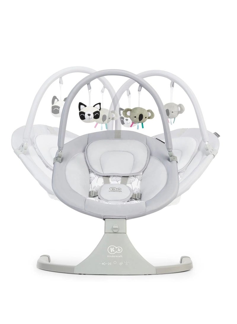 Kinderkraft - Kinderkraft - Baby Bouncer Luli Grey - 15668 - Image 1
