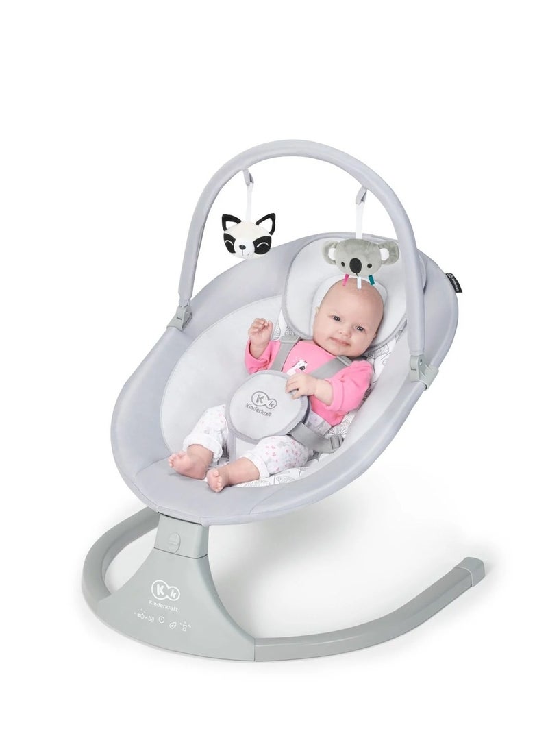 Kinderkraft - Kinderkraft - Baby Bouncer Luli Grey - 15668 - Image 1