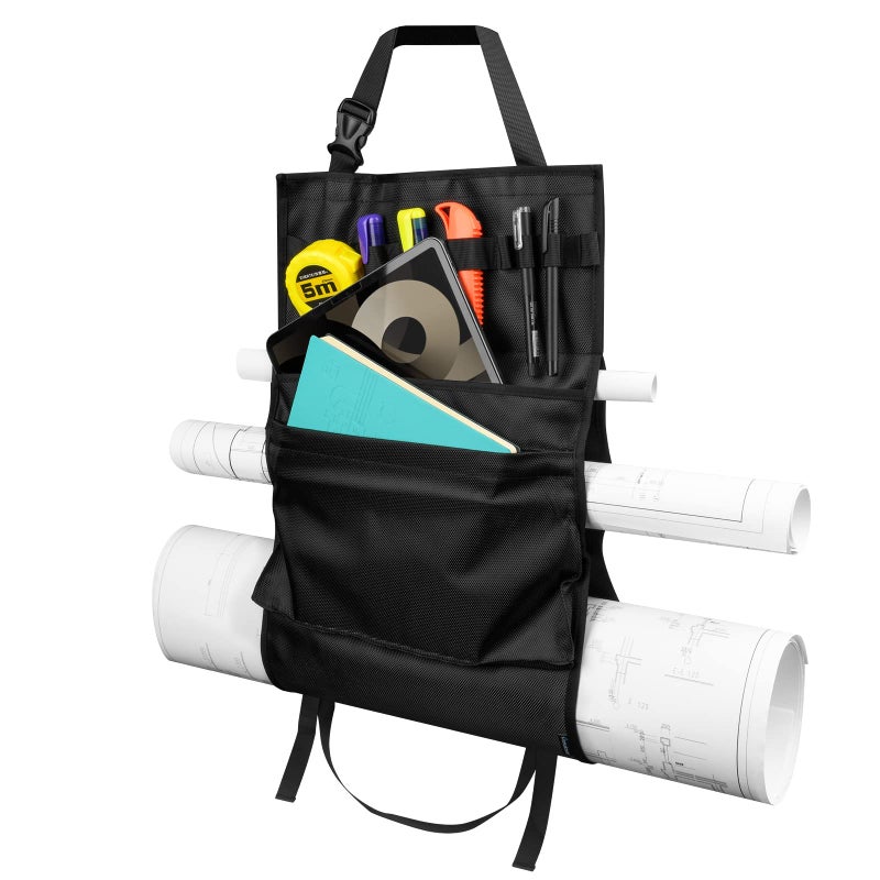 Car Seat Organizer Adjustable Car Holder Blueprints Car Holder Maps Car Holder Drawings Car Holder Artwork Car Holder Posters Car Holder with Shoulder StrapPockets and Comfort top Handle