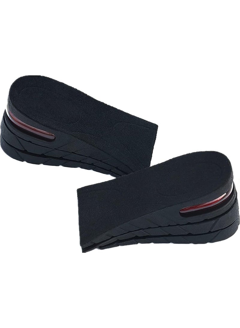 Shoes Increase Insole, Heel Height Lift, Air Cushion Pad Half Insert, 2 Removable Layer, Supportive Comfort, Breathable, invisible Adjustable Insoles for Men Women, 3.5-5cm - Image 4