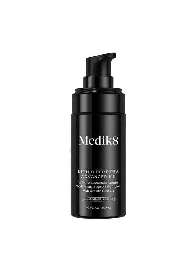 ميديك8 Medik8 Liquid Peptides Advanced MP - سيروم ببتيد - سيروم للوجه لتقليل التجاعيد - سيروم مرطب يدعم الكولاجين وحمض الهيالورونيك - 1 أونصة - Image 1