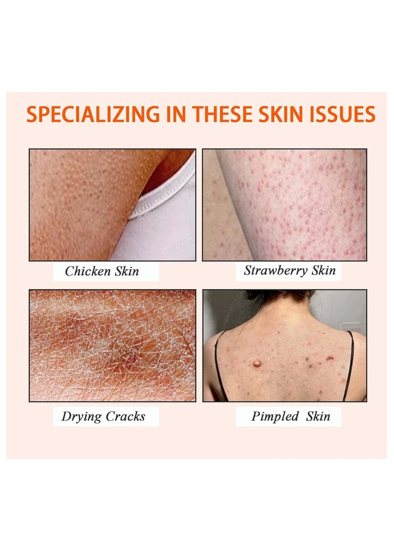 هلوزي لوشن الجسم بالكركم بفيتامين سي ، مرطب مرطب للجسم للبشرة الجافة ، مزيل البقع الداكنة ، عناية ناعمة بالبشرة ، سعة كبيرة ، 200 مل - Image 2