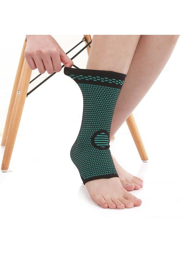 yongsheng Legs Orthopedic Brace Compression Support Sleeve (1 Pair) for Swelling, Sprain, Plantar Fasciitis, Arthritis, Tendinitis-L  - Image 2