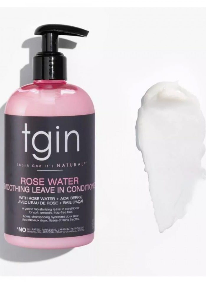 Tgin Rose Water Smoothing Leave In Conditioner  - Image 1