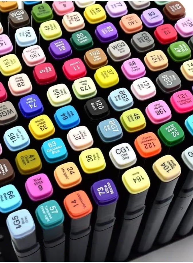TOUCHFIVE 80 color marker pen set Oil-based double-headed watercolor pen - Image 2