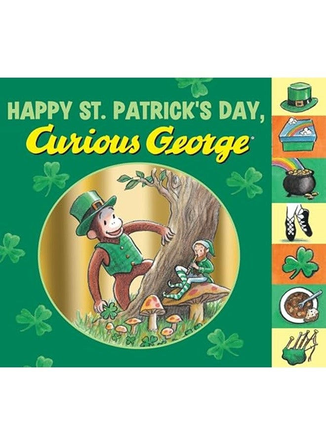 Happy St. Patrick's Day, Curious George: Tabbed Board Book