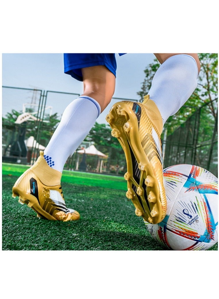 SKT Shiketro Men's Football Shoes, Suitable For Outdoor Indoor Professional Youth Boys Football Shoes, Unisex Football Shoes. - Image 4