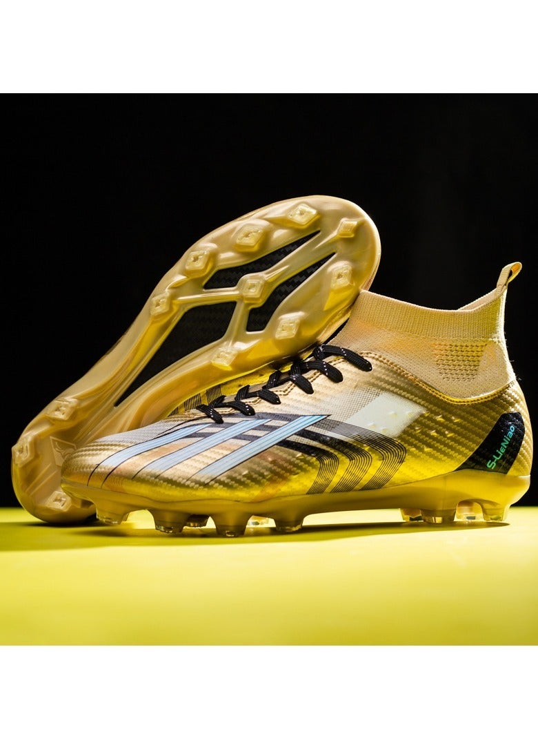 SKT Shiketro Men's Football Shoes, Suitable For Outdoor Indoor Professional Youth Boys Football Shoes, Unisex Football Shoes. - Image 1