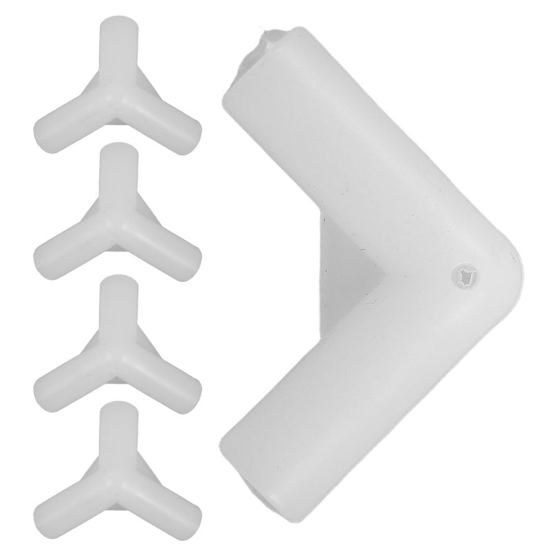 8 pcs Triangular Connector Thickened Bracket for Canopy Tent Replacement Parts Accommodation Bracket Triangular Connector - Image 5