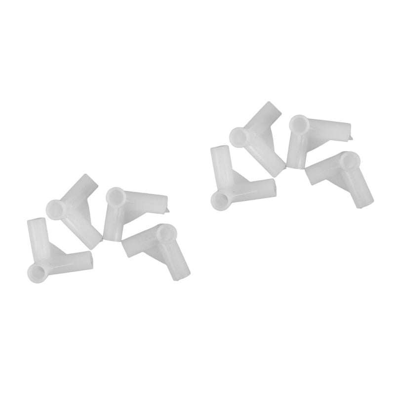 8 pcs Triangular Connector Thickened Bracket for Canopy Tent Replacement Parts Accommodation Bracket Triangular Connector - Image 1