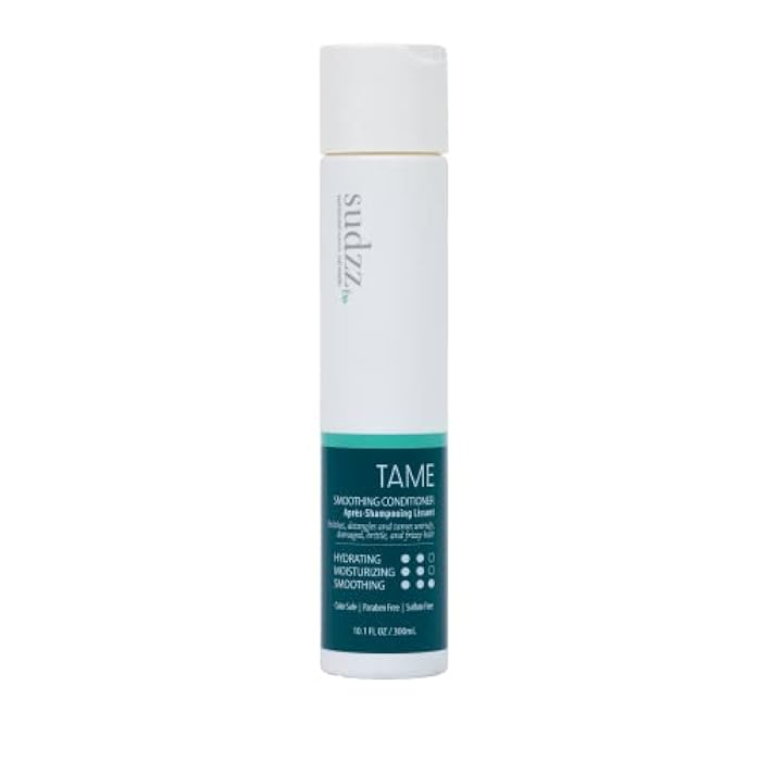 SUDZZFX TAME Smoothing Conditioner - Damaged Hair Treatment - Deep Conditioner for Hair Growth Sulfate-Free, Paraben Free, Color Safe, Frizz Hair Products - Conditioner for Dry Hair 10.1 Fl Oz - Image 1