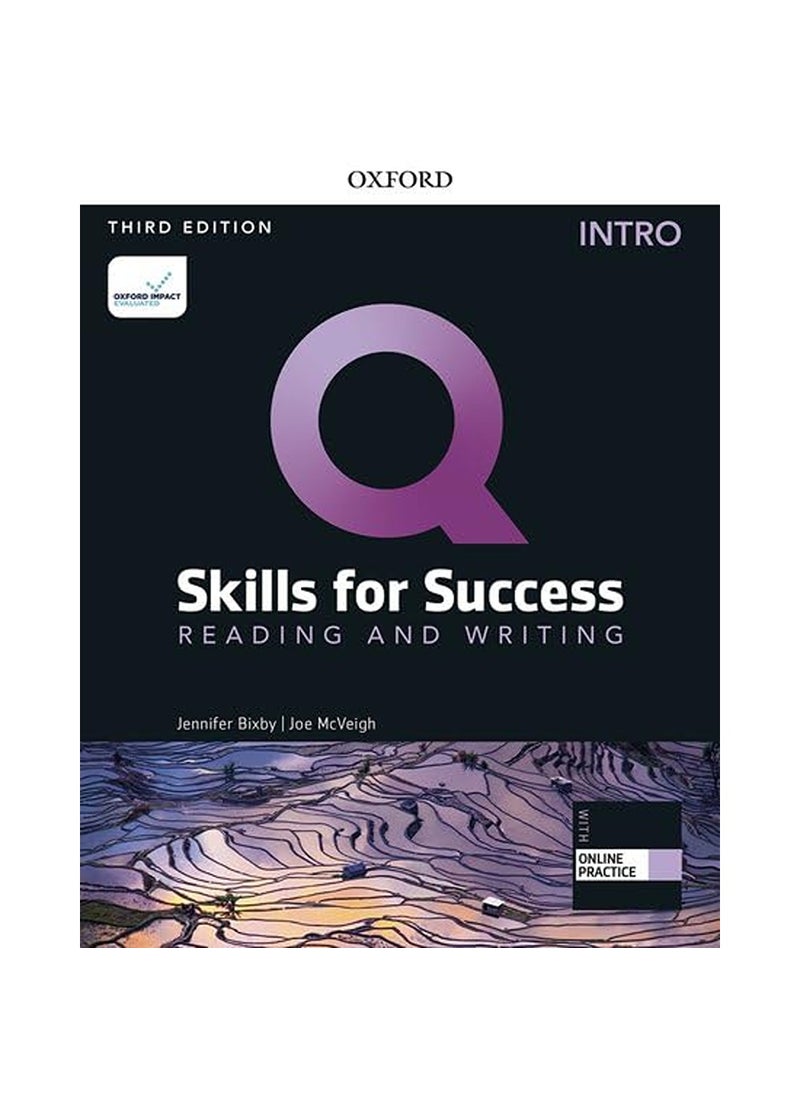Oxford University Press Q Skills For Success Intro Level Reading And Writing Student Book With Iq Online Practice 