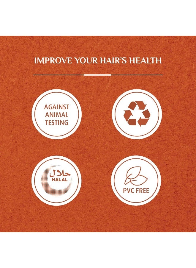 Vatika Naturals شامبو فاتيكا ناتشورالز المغربي بزيت الأركان المضاد للتكسر 400 مل | شعر رطب وناعم | للشعر الجاف والصعب التحكم فيه - Image 5